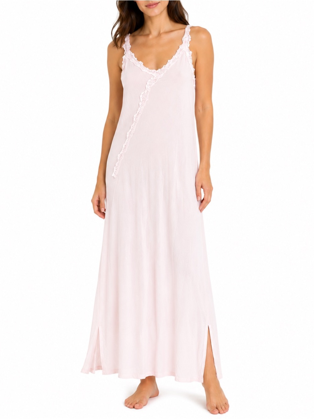 Vintage Celestine 100% Cotton Nightgown Lingerie Sexy Classic Whimsical Womens M